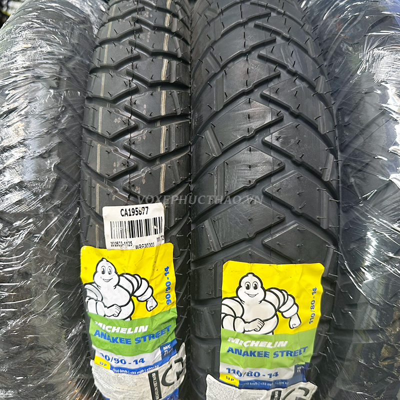 MICHELIN ANAKEE STREET 90/90-14 TL - 110/80-14 TL